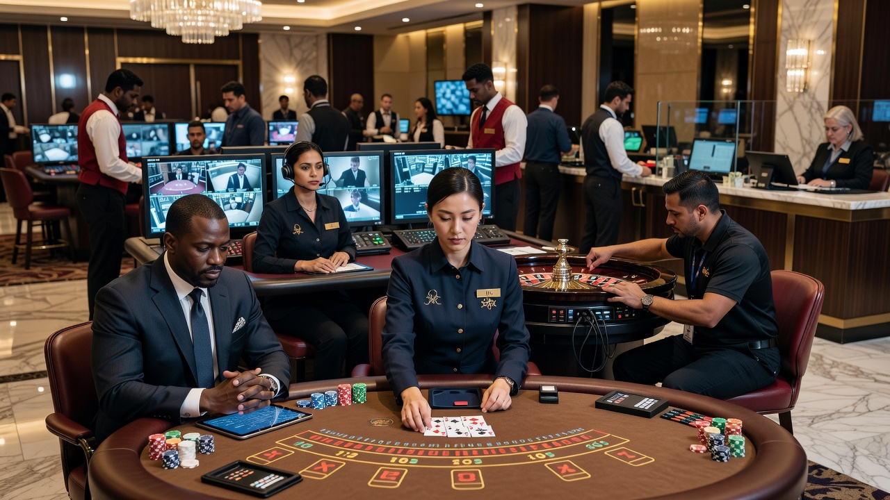 The Roles of Professionals in Live Casinos